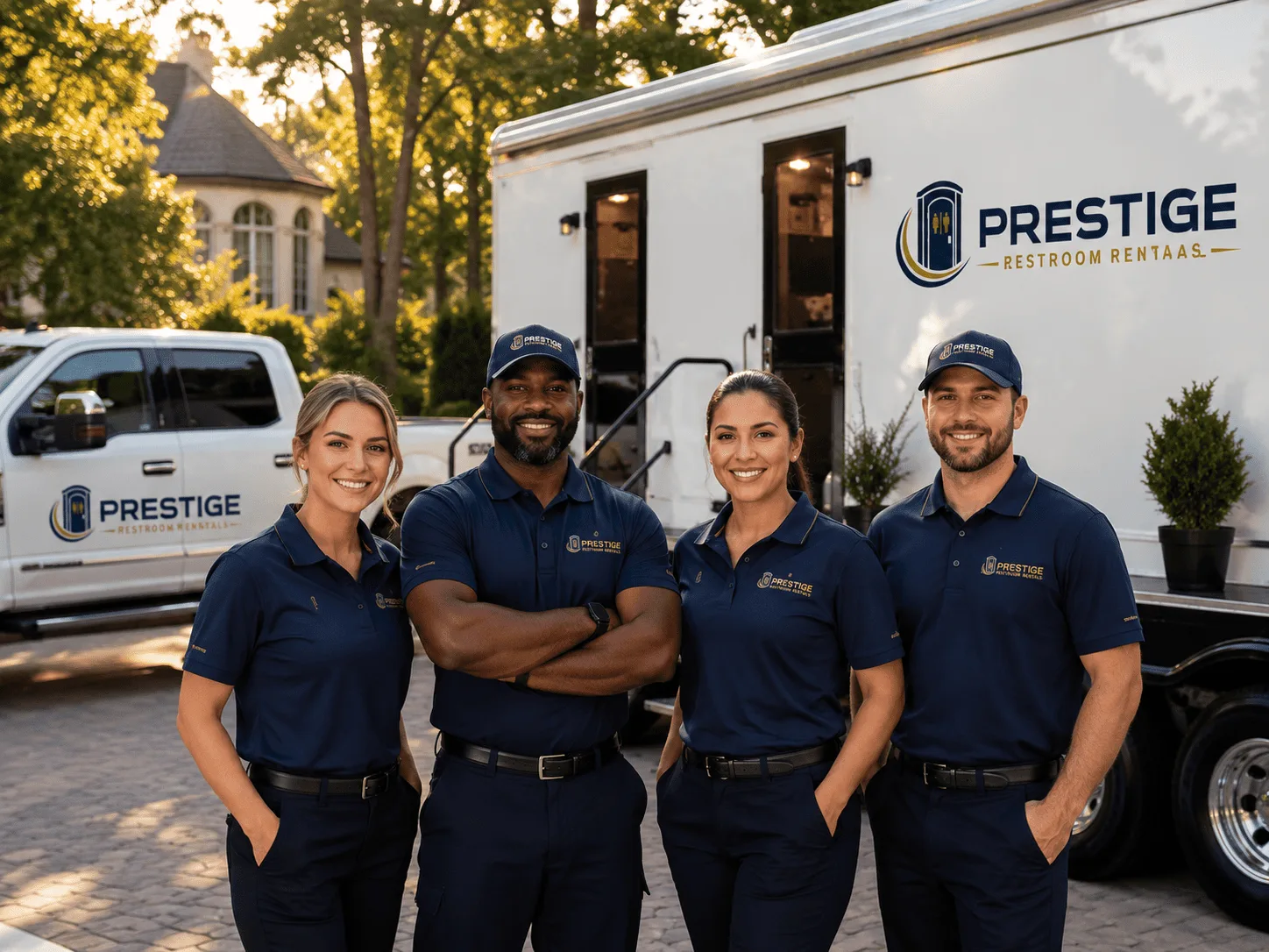 Trusted Luxury Portable Restrooms company in Blevins, AR